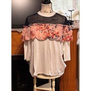 NEW! Kate & Mallory 3/4 Sleeve Knit Top Size XL